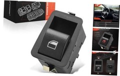Power Window Switch Compatible with BMW 323i 1999-2000 Sedan, 325i 2001-2005,