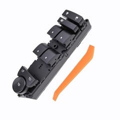 Power Window Switch for Silverado Tahoe 2007-2014 20835552 | Black ABS