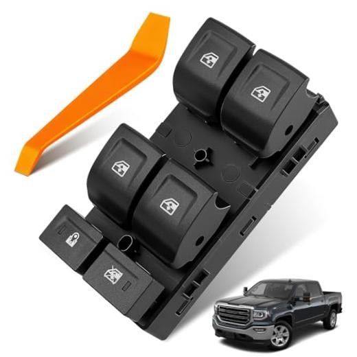 Power Window Switch Fit for Chevy Silverado 1500 (2014-2019), Chevrolet