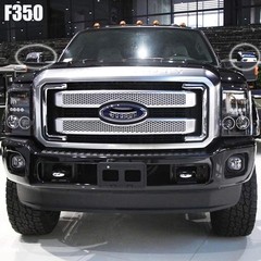Super Duty Chrome Plated Mirror Covers Ultra Durable Top Half for 2008-2016 Ford