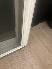 35” W X 57” H Simonton Double Hung Window With Grid Half Screen See Notes