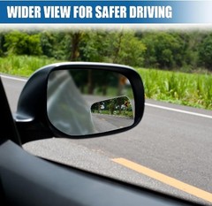 Square Car Blind Spot Mirror, Universal Frameless HD Convex Rearv Size: Square