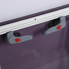 ISURE MARINE Boat Square Aluminum Alloy Frame Porthole Tempered Glass 500*500mm