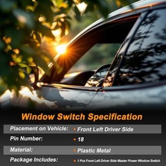 Power Window Switch for Kia Forte 2019-2023 Window Control Switch with Tool