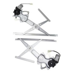 Front Power Window Regulator & Motor Assembly Set Compatible with WRA06963