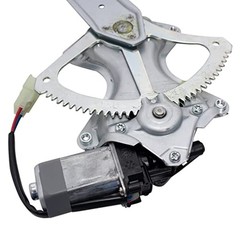 Front Power Window Regulator & Motor Assembly Set Compatible with WRA06963