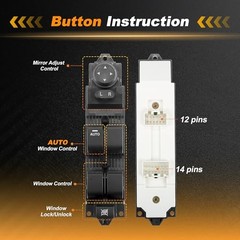 1 AUTO Power Window Switch for Mazda 3 for Mazdaspeed S I 2010-2013 Window