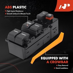 Replacement Driver Master Power Window Switch for 03-04 Honda Accord LX