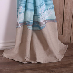 Greenland Home Maui Window Treatment, Blue 42 X 84