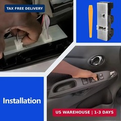Power Window Switch Compatible with Nissan Versa 2012-2019 Part Number 254013AA1