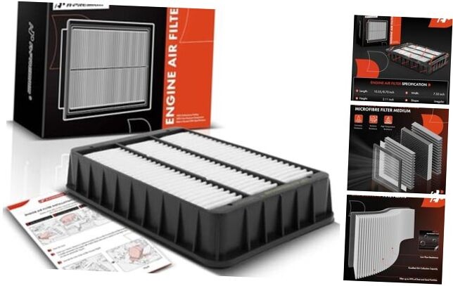Engine Air Filter Compatible with Mitsubishi Outlander 2007-2013, Outlander