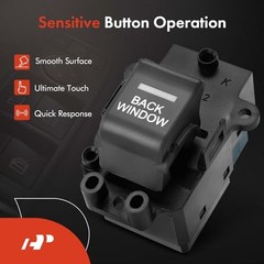 Power Window Switch Compatible with Honda Ridgeline 2006 2007 2008, Rear