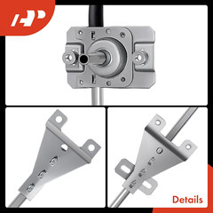 Manual Window Regulator Compatible with Peterbilt 348 349 357 359 362 Front Left