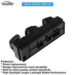 Master Power Window Switch Left Driver Side for Nissan Altima Frontier Leaf