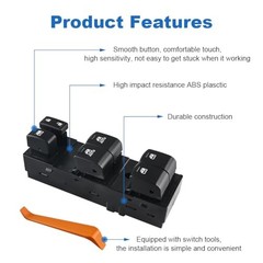 Dual-Auto Power Master Window Switch Compatible with Subaru Outback Legacy