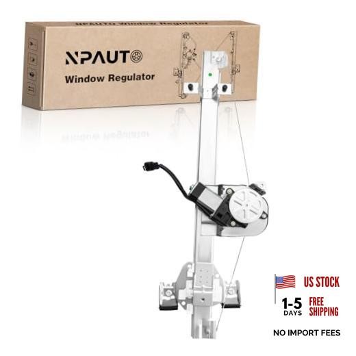 Rear Left Driver Side Power Window Regulator with Motor fit Rear Driver Side