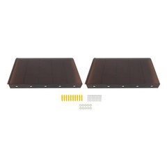 2pcs Window&Door Awnings Canopy Rain/Snow Protection Awnings for Outside Patio
