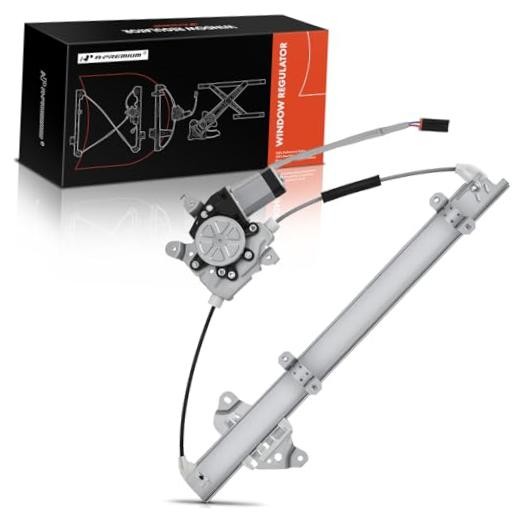 Power Window Regulator with Motor (2-Pin) | Compatible Front Passenger Side