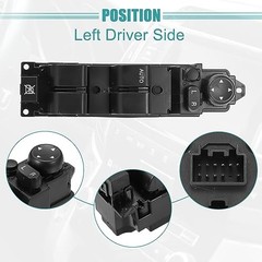 Front Left Driver Side Power Window Switch Fits Mazda 2 Sport Touring 2011