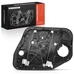 Front Driver Side Electric Power Window Regulator with 2-Blade Plug Motor