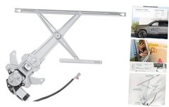 Power Window Regulator With 4-Pin Motor Assembly for Honda Front Driver Side