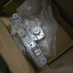 BOXI Rear Driver Side Power Window Regulator with Motor Fit