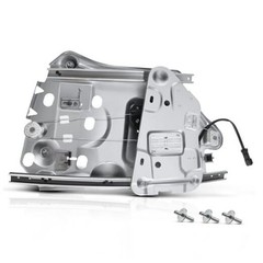 Power Window Regulator with Panel with Motor Compatible with Rear Driver(LH)
