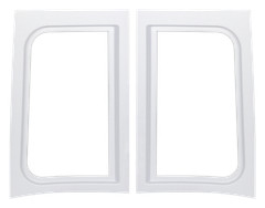 Icon (I6S) 15449 Window Trim White ABS Plastic With Trimming