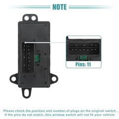 Front Left Driver Side Power Window Switch Window Control Switch Fit for