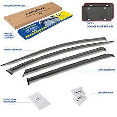 Shatterproof Window Deflectors for Kia Sportage 2023-2026, For Sportage 23-26