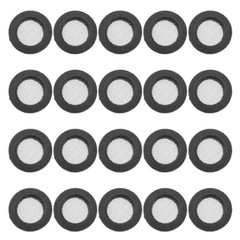 20 Pcs Rubber Gasket Seal Faucet Replacement Part Head Filter Faucet Gasket