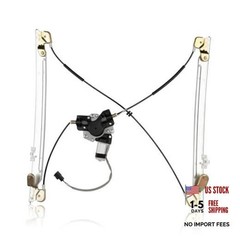 Side Power Window Regulator w/Motor Assembly Compatible For Front Driver