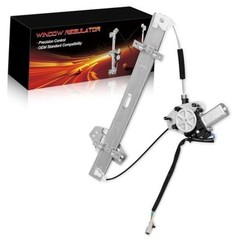 Front Left Driver Side Power Window Regulator with Motor for:-Honda Accord Dx