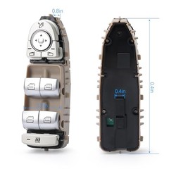 Master Power Window Switch Front Left Driver Side Compatible with 2015-2018
