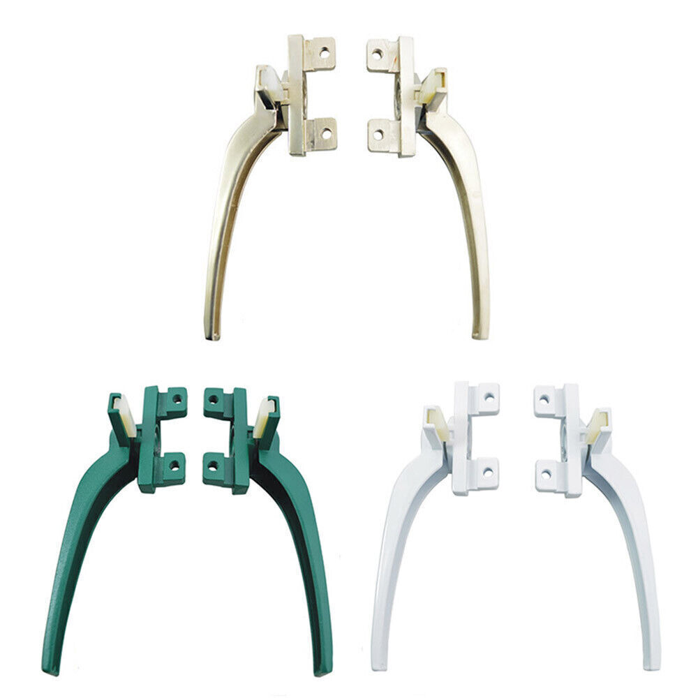 1X Aluminum Alloy Casement Window Handle Lock Left/Right Hand Anti-theft Lock