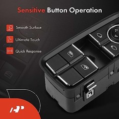Master Power Window Switch Compatible with Porsche 911 2012-2019, 718 Cayman