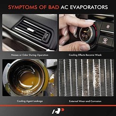 Front A/C Evaporator Core Compatible with Mitsubishi Montero Sport 1997-2004