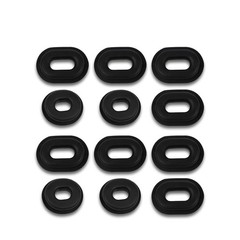 FLYPIG Rubber Grommet Single Side Cover for Honda Motorcycle CB100 CB125S CL1…