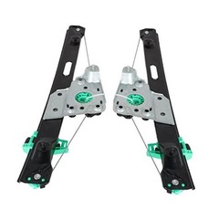 2 Piece Set Power Window Regulator Without Motor Rear Row Left and Right