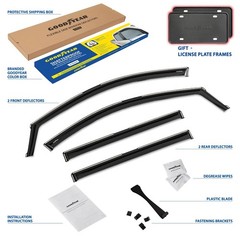 Goodyear Shatterproof in-Channel Window Deflectors for Chevrolet (Chevy) Trav…