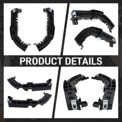 1 Pair Bumper Support Brackets 68024343AD Front Driver and Passenger