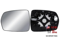 Driver Left Side Door Mirror Replacement Glass Heated with Driver (LH) Side