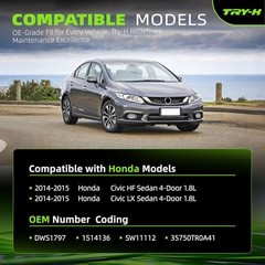 35750TR0A41 Master Power Window Switch Compatible with Honda Civic HF LX Sedan