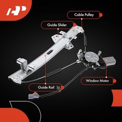 Power Electric Window Regulator with Motor Compatible with Rear Driver (LH)
