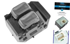 Front Left Power Window Switch Drivers Side Compatible with 1996-2002