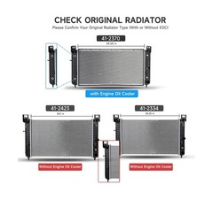 Rayten Aluminum Radiator Compatible with Cadillac Escalade 6.0 V8 2002-2006, …