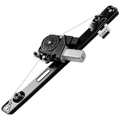 Power Window Regulator Rear Left Driver Side with Motor Rear Driver Side (LH)