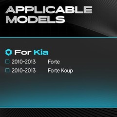 Power Window Switch Front Left Driver Side Compatible with Kia Forte Koup