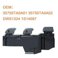 35750-T0A-A01 Power Window Switch for CRV – for CRV 2012 2013 2.4L L4 OE#