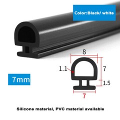1-10Metre Bubble Gasket Seal for UPVC Doors Windows Rubber Strip Draught Repair